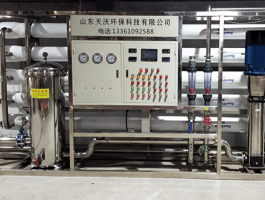 20噸每小時出水量反滲透純凈水系統設備